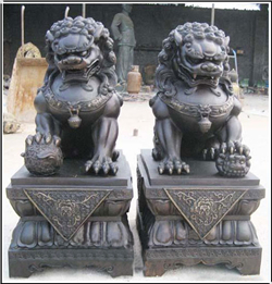 銅門獅工藝品 銅門獅工藝品