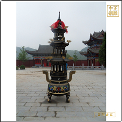 大型寺廟銅香爐定做廠家 大型寺廟銅香爐定做廠家