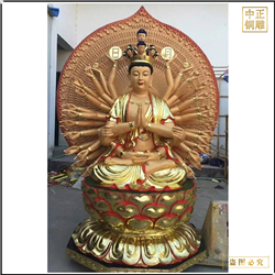 鑄銅關(guān)公 1.6米觀音菩薩雕塑像