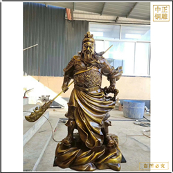 鑄銅關公 關羽大號銅雕佛像
