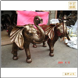 鑄銅關公 純黃銅大象雕塑鑄造廠
