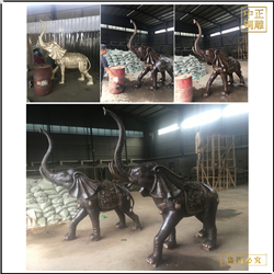 鑄銅關公 銅大象雕塑制作廠家