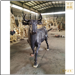 鑄銅關(guān)公 銅牛雕塑現(xiàn)貨供應(yīng)