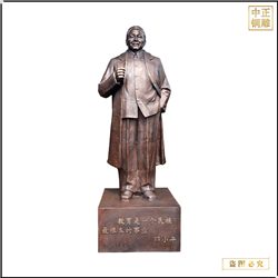 鑄銅關公 小型人物雕塑鑄造