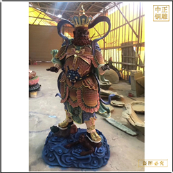 鑄銅關公 4米鑄銅四大天王佛像擺件