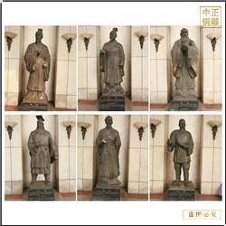 各種古代名人銅雕塑 各種古代名人銅雕塑