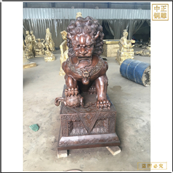 純銅獅子雕塑價格 純銅獅子雕塑價格