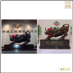鑄銅關(guān)公 廣場華爾街銅牛