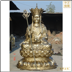 大型地藏王銅佛像鑄造 大型地藏王銅佛像鑄造