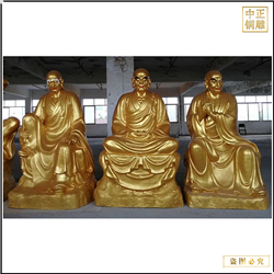 鑄銅關(guān)公 塑造十八羅漢佛像廠(chǎng)家