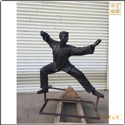鑄銅關(guān)公 校園現(xiàn)代人物雕塑