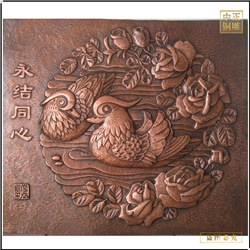 鑄銅關公 景觀銅浮雕壁畫
