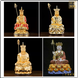不同樣式寺廟地藏王銅佛像 不同樣式寺廟地藏王銅佛像