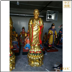 鑄銅關(guān)公 站著的地藏王銅像