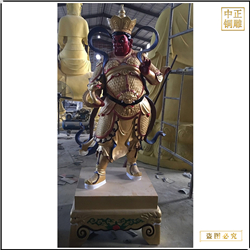 銅雕四大天王護(hù)法神銅佛像 銅雕四大天王護(hù)法神銅佛像