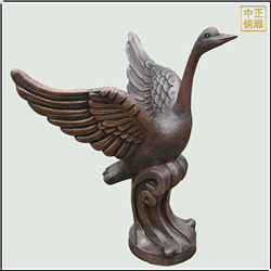 小型銅天鵝雕塑擺件 小型銅天鵝雕塑擺件