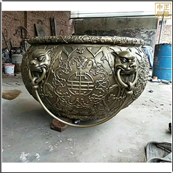 鑄銅關公 獅子頭銅缸鑄造