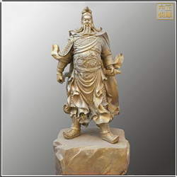 黃銅關公像鑄造 黃銅關公像鑄造