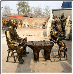 下象棋景觀雕塑廠家 下象棋景觀雕塑廠家